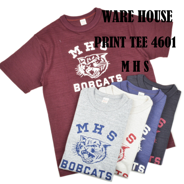 WAREHOUSE（ウエアハウス） Tシャツ 4601 OT&E別注 MIAMI HIGH