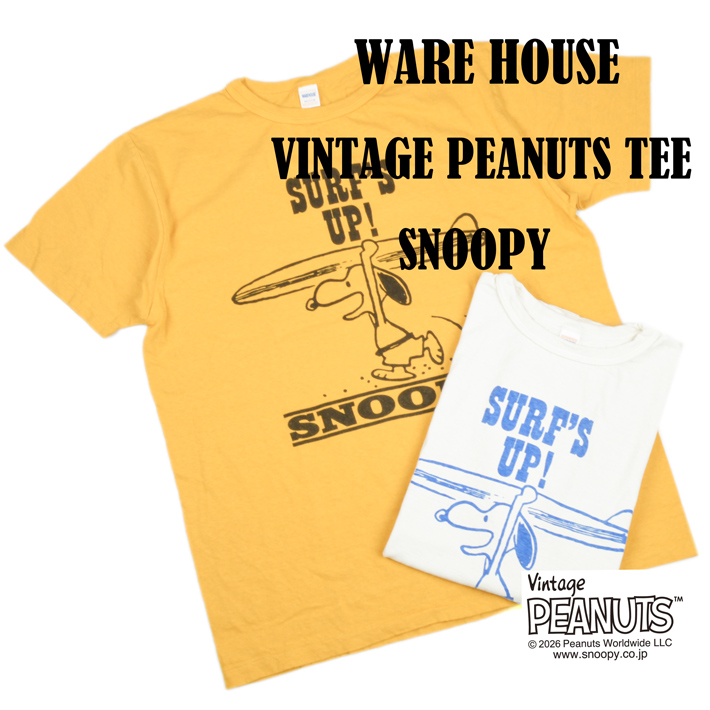 WAREHOUSE VINTAGE PEANUTS スヌーピー Tシャツ　L WAREHOUSE（ウエアハウス） Tシャツ VINTAGE PEANUTS SNOOPY