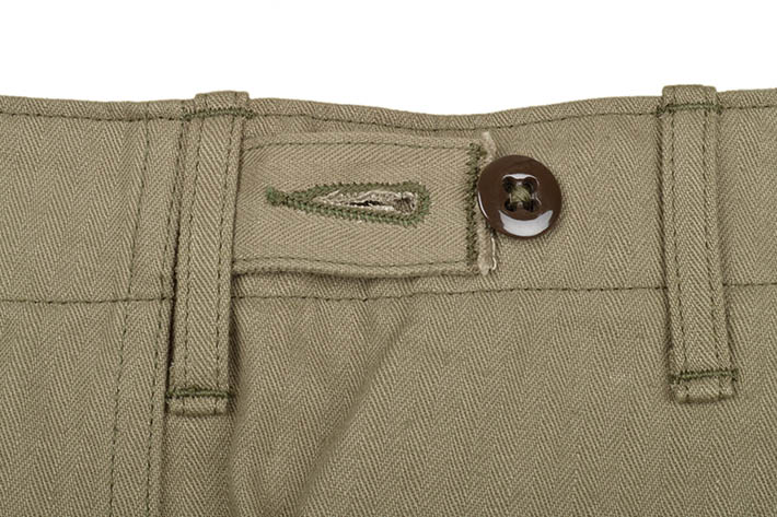WAREHOUSE（ウエアハウス） ミリタリーパンツ MILITARY HERRINGBONE
