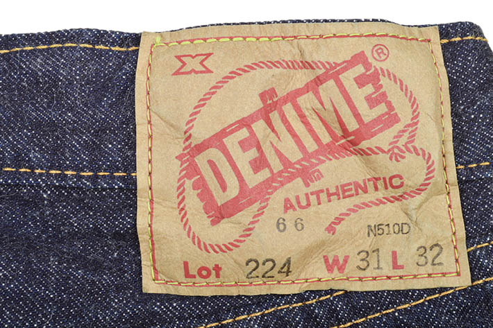Denime ドゥニーム（DENIME）ジーンズ ISKシリーズ 66MODEL 224