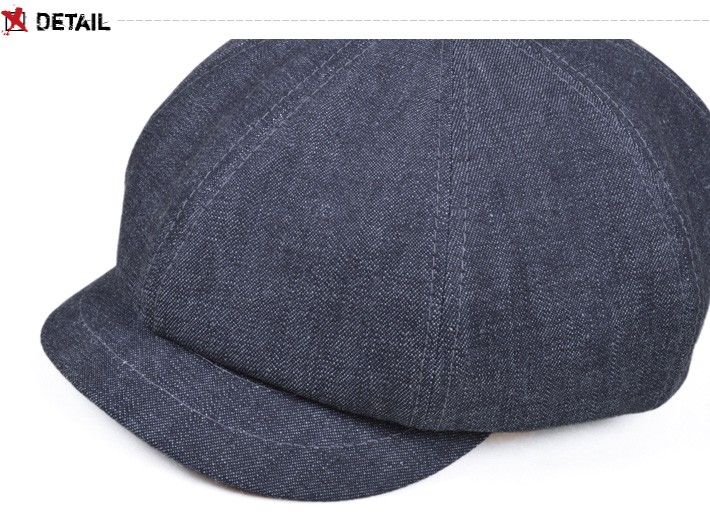 未使用品 THRIFT Head Wear ヘリンボーン キャスケット デニム mzf99-3314241_1.jpg