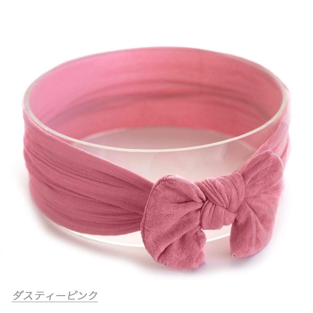 ヘアバンド ベビー 赤ちゃん リボン 新生児 カチューシャ おしゃれ シンプル ヘアアクセサリー 女の子 髪飾り ヘアーバンド ターバン 柔らかい 無地 キッズ |  | 17