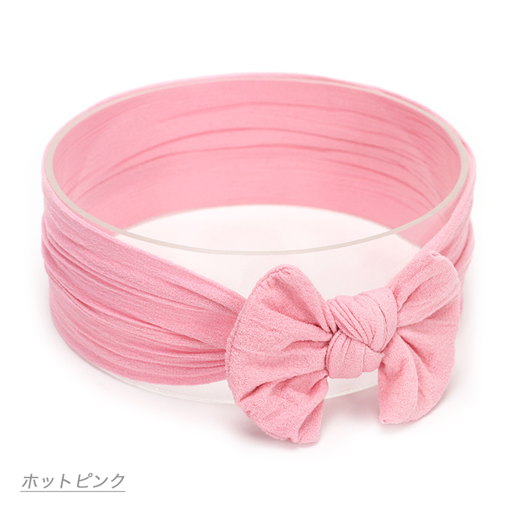 ヘアバンド ベビー 赤ちゃん リボン 新生児 カチューシャ おしゃれ シンプル ヘアアクセサリー 女の子 髪飾り ヘアーバンド ターバン 柔らかい 無地 キッズ |  | 01