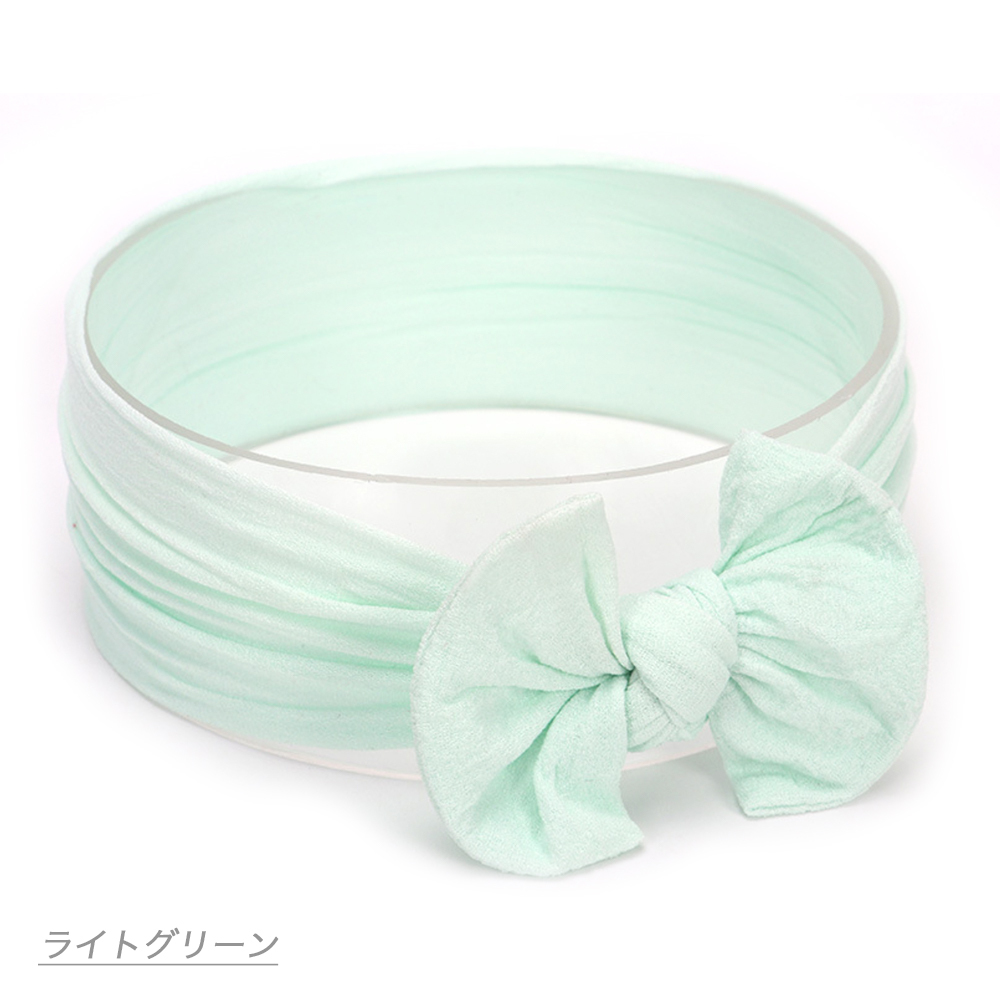 ヘアバンド ベビー 赤ちゃん リボン 新生児 カチューシャ おしゃれ シンプル ヘアアクセサリー 女の子 髪飾り ヘアーバンド ターバン 柔らかい 無地 キッズ |  | 08