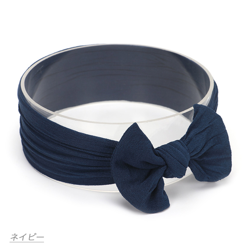 ヘアバンド ベビー 赤ちゃん リボン 新生児 カチューシャ おしゃれ シンプル ヘアアクセサリー 女の子 髪飾り ヘアーバンド ターバン 柔らかい 無地 キッズ |  | 14