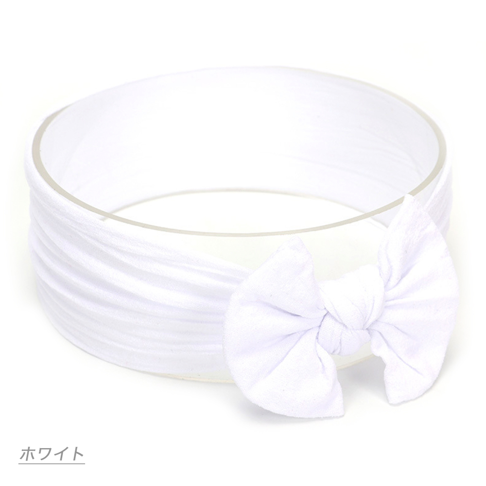 ヘアバンド ベビー 赤ちゃん リボン 新生児 カチューシャ おしゃれ シンプル ヘアアクセサリー 女の子 髪飾り ヘアーバンド ターバン 柔らかい 無地 キッズ |  | 12