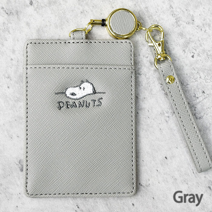 【HAZZYS x PEANUTS】レザースヌーピーベルカードスロット HAZZYS x PEANUTS】レザースヌーピーベルカードスロット 財布・小物