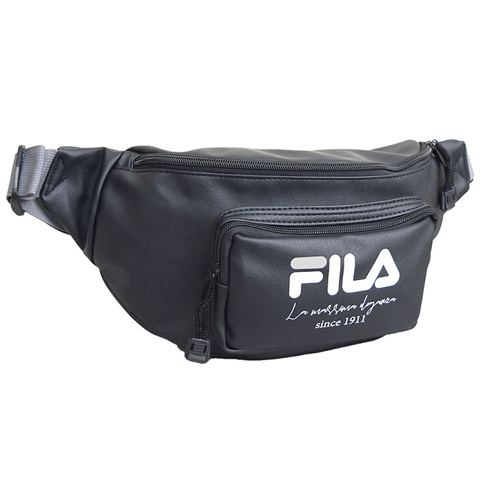 FILA フィラ 合皮 ボディーバッグ ウエストポーチ ウエスト