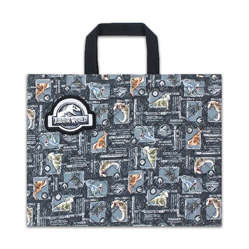 キルティング手さげ袋 レッスンバッグ 男の子 恐竜 ジュラシック