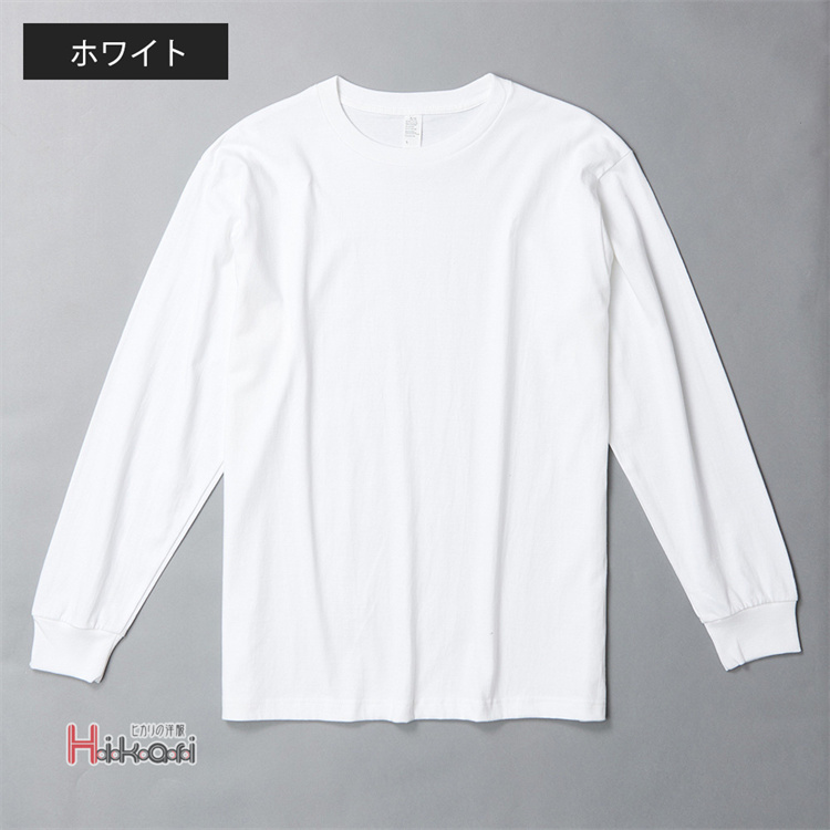 ロンT Tシャツ メンズ 無地 長袖 レディース カットソー カジュアル ティーシャツ ロングTシャツ トップス 春服 おしゃれ｜otasukemann｜02