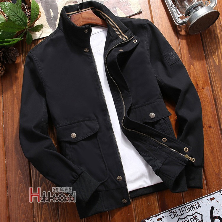 ブルゾン メンズ ミリタリージャケット ジャンパー アウトドア M 65 ジャケット 40代 50代 アウター 秋服 モッズ ミリタリージャケット 色 黒 Www Motorpension Co Zw