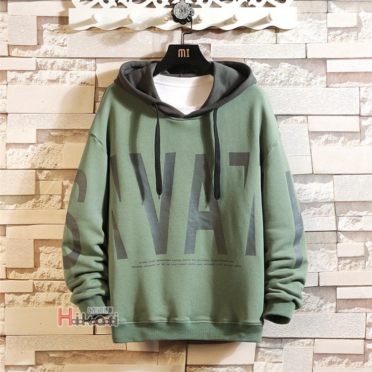 パーカー メンズ 長袖パーカー おしゃれ プルオーバー カジュアル フード付き パーカ スポーツ 英字 黒 白 秋 Ota V Luck 通販 Yahoo ショッピング