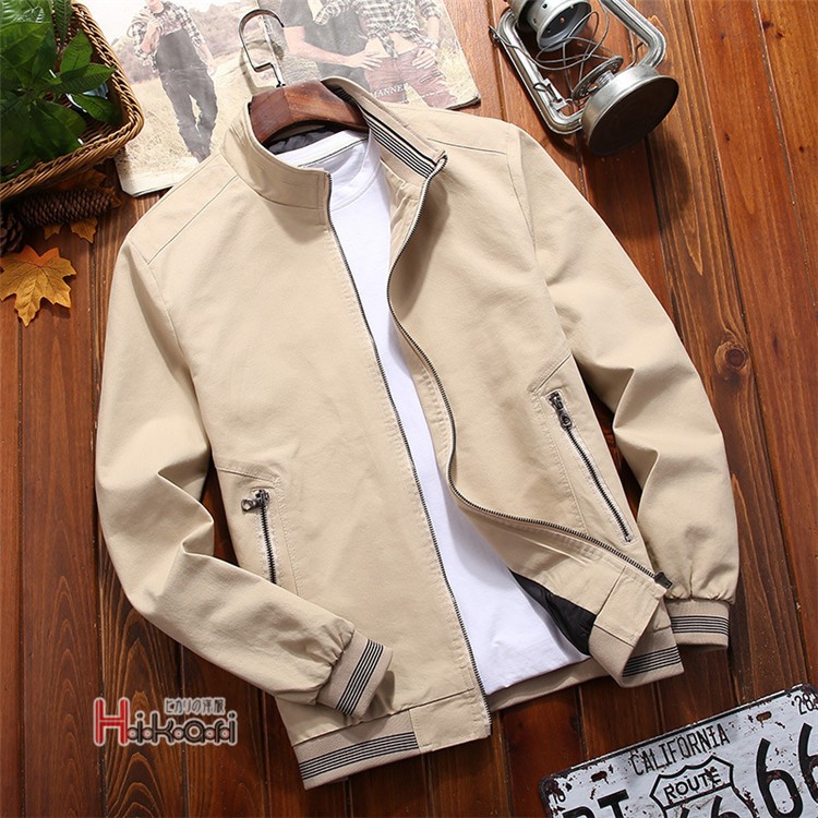 ミリタリージャケット メンズ ブルゾン 40代 50代 綿100％ ビジネス ジャンバー アウター M-65 薄手 春物 |  | 03