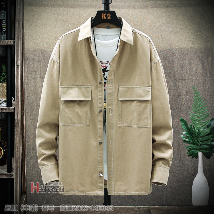 コーチジャケット メンズ ジャケット シャツジャケット ジャンパー 無地 秋服 春物 白 黒 ブラック おしゃれ |  | 06