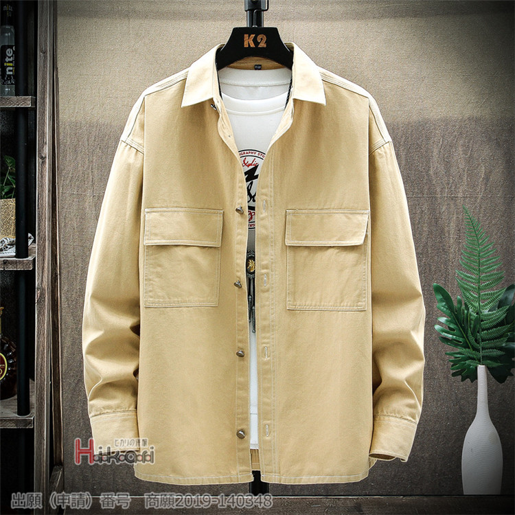 コーチジャケット メンズ ジャケット シャツジャケット ジャンパー 無地 秋服 春物 白 黒 ブラック おしゃれ |  | 05