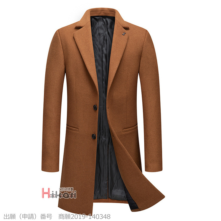 ロングコート メンズ ウール チェスターコート カジュアルコート ビジネスコート おしゃれ 30代 40代 50代 Ota V Luck 通販 Yahoo ショッピング