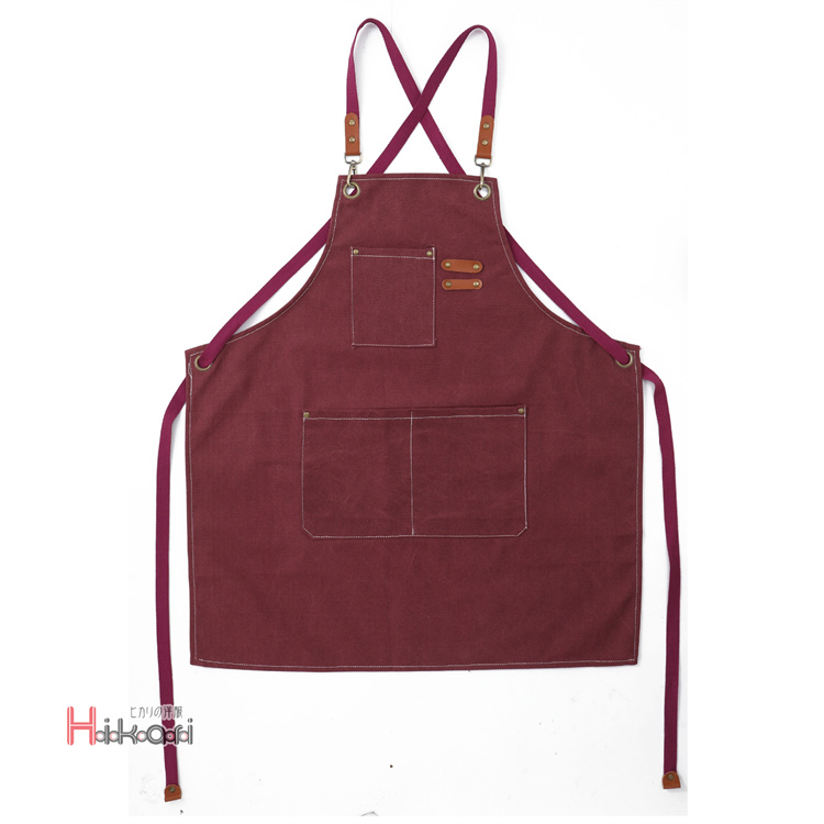 【専用①】 ハンドメイド　カフェエプロン【Ｌ】 ワークエプロン メンズ おしゃれ エプロン キッチンエプロン