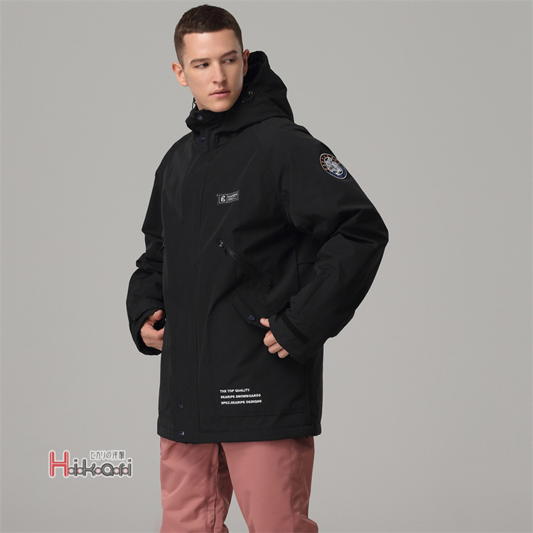 即購入可★ スノーボードウェア メンズ レディース 2023 防水 パーカー スノボ スポーツ 防寒ジャケット スキーウェア 無地 単品 【G2061337216】 (13495円)