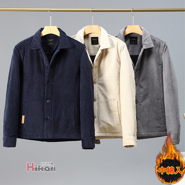 overcoat/オーバーコート24AWコーデュロイ中綿ブルゾン OVERCOAT