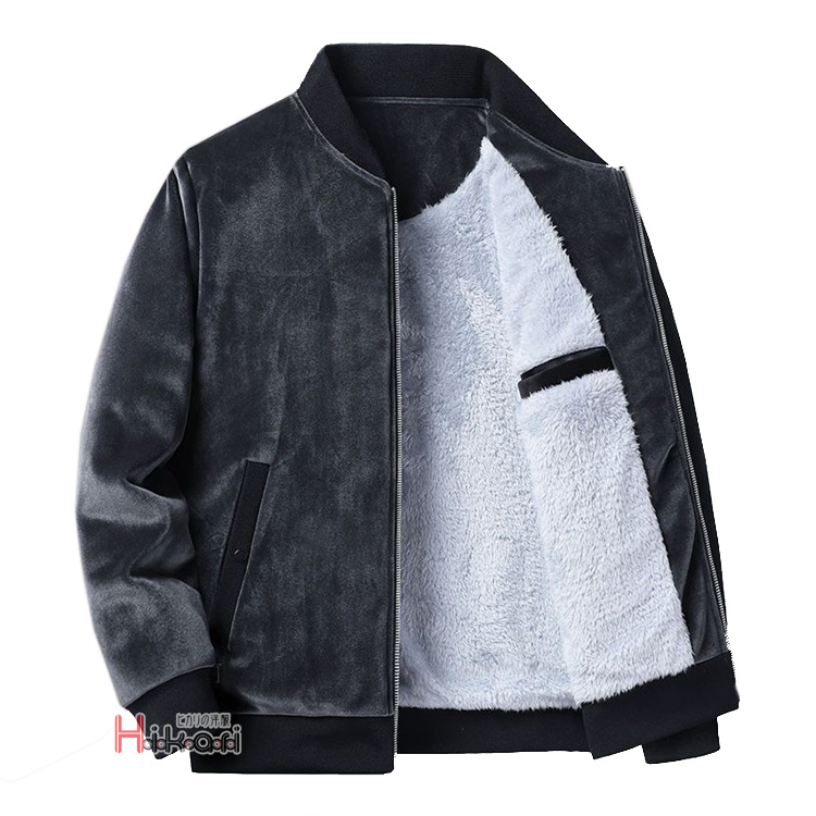 スタジャン メンズ 大きいサイズ 冬服 裏起毛 厚手 無地 スタジアム