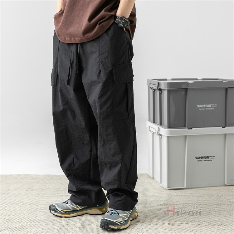 カーゴパンツ ゆったり ワークパンツ メンズ ミリタリーパンツ ワイド