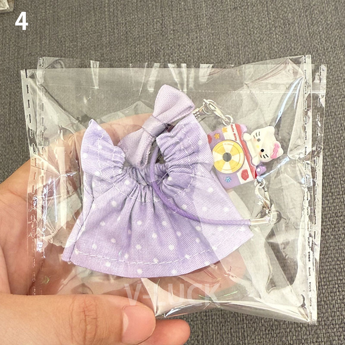 ラブブ 服 ドール服 4代用 3点セット ぬいぐるみ服 LABUBU 着せ替え コスチューム 衣装 ドレス 可愛い 10cm 人形アクセサリー ラブブグッズ |  | 04