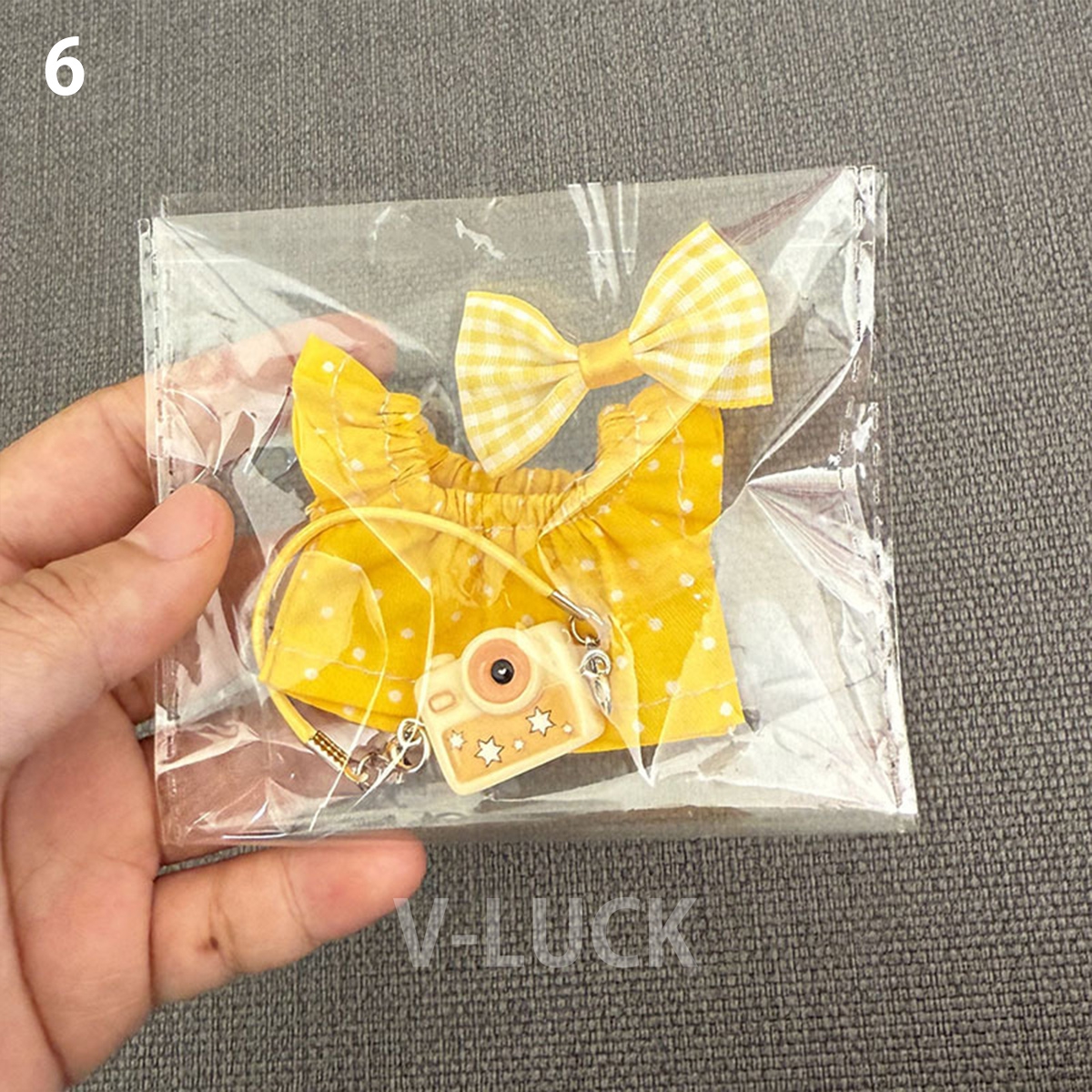 ラブブ 服 ドール服 4代用 3点セット ぬいぐるみ服 LABUBU 着せ替え コスチューム 衣装 ドレス 可愛い 10cm 人形アクセサリー ラブブグッズ |  | 06