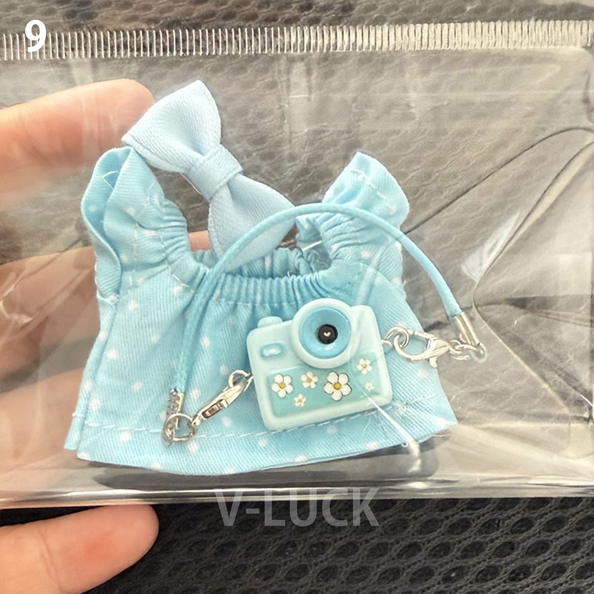 ラブブ 服 ドール服 4代用 3点セット ぬいぐるみ服 LABUBU 着せ替え コスチューム 衣装 ドレス 可愛い 10cm 人形アクセサリー ラブブグッズ |  | 09