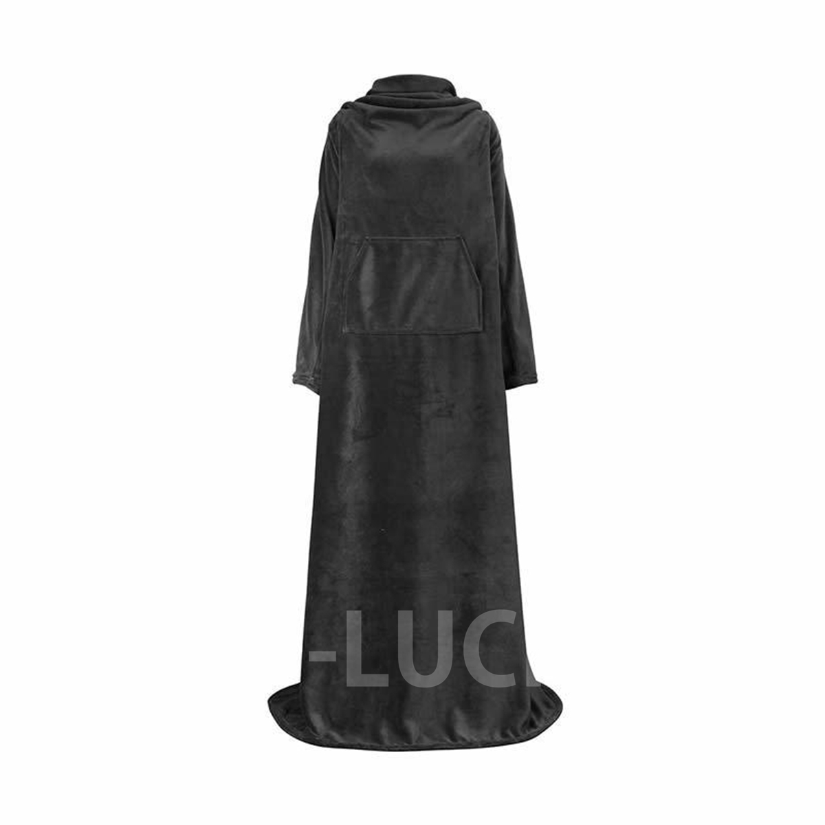 着る毛布 着るブランケット あったか ルームウェア レディース メンズ 極暖 ふわもこ 裏起毛 ハンドポケット付き おしゃれ 無地 冬用 防寒 部屋着 150×180cm |  | 01