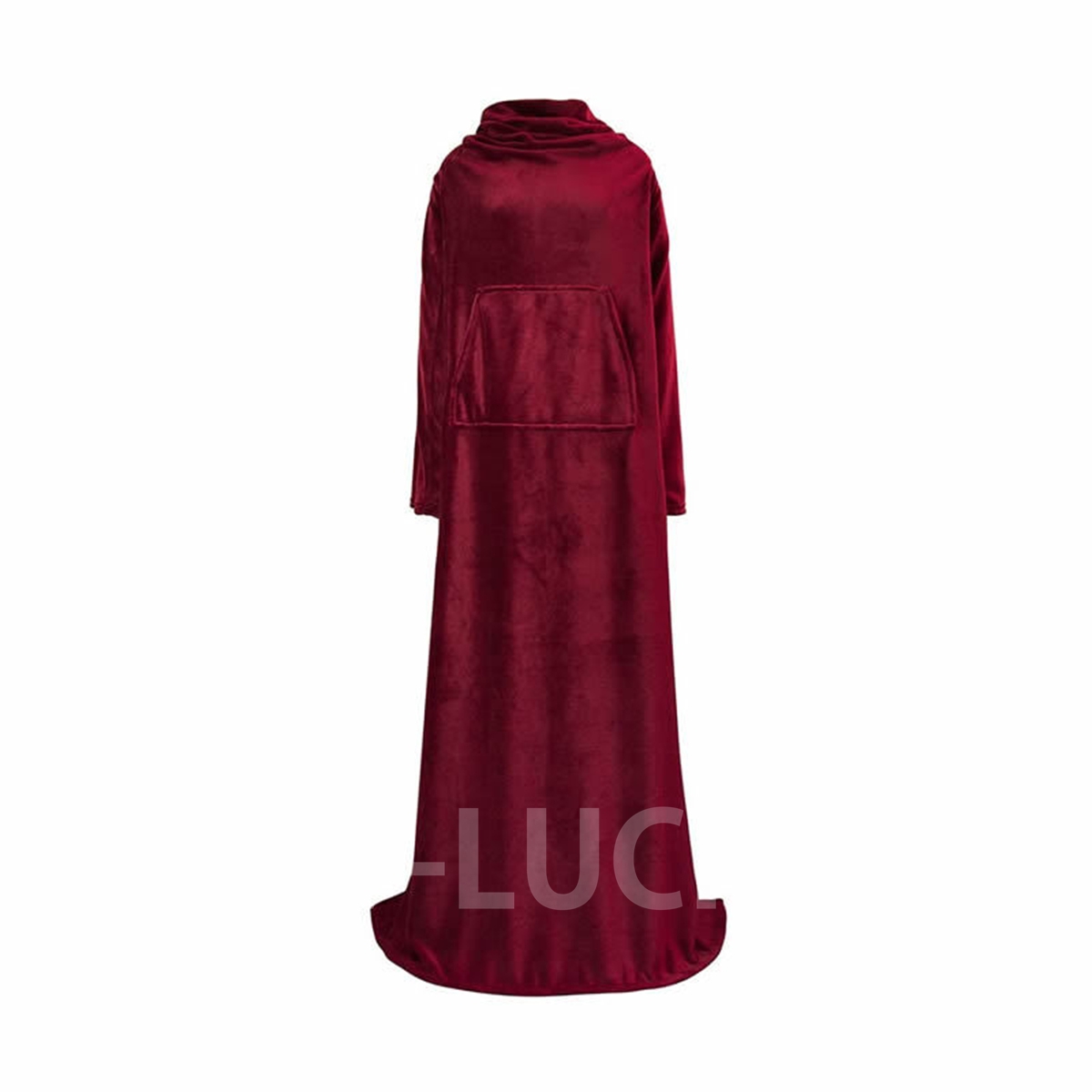 着る毛布 着るブランケット あったか ルームウェア レディース メンズ 極暖 ふわもこ 裏起毛 ハンドポケット付き おしゃれ 無地 冬用 防寒 部屋着 150×180cm |  | 02