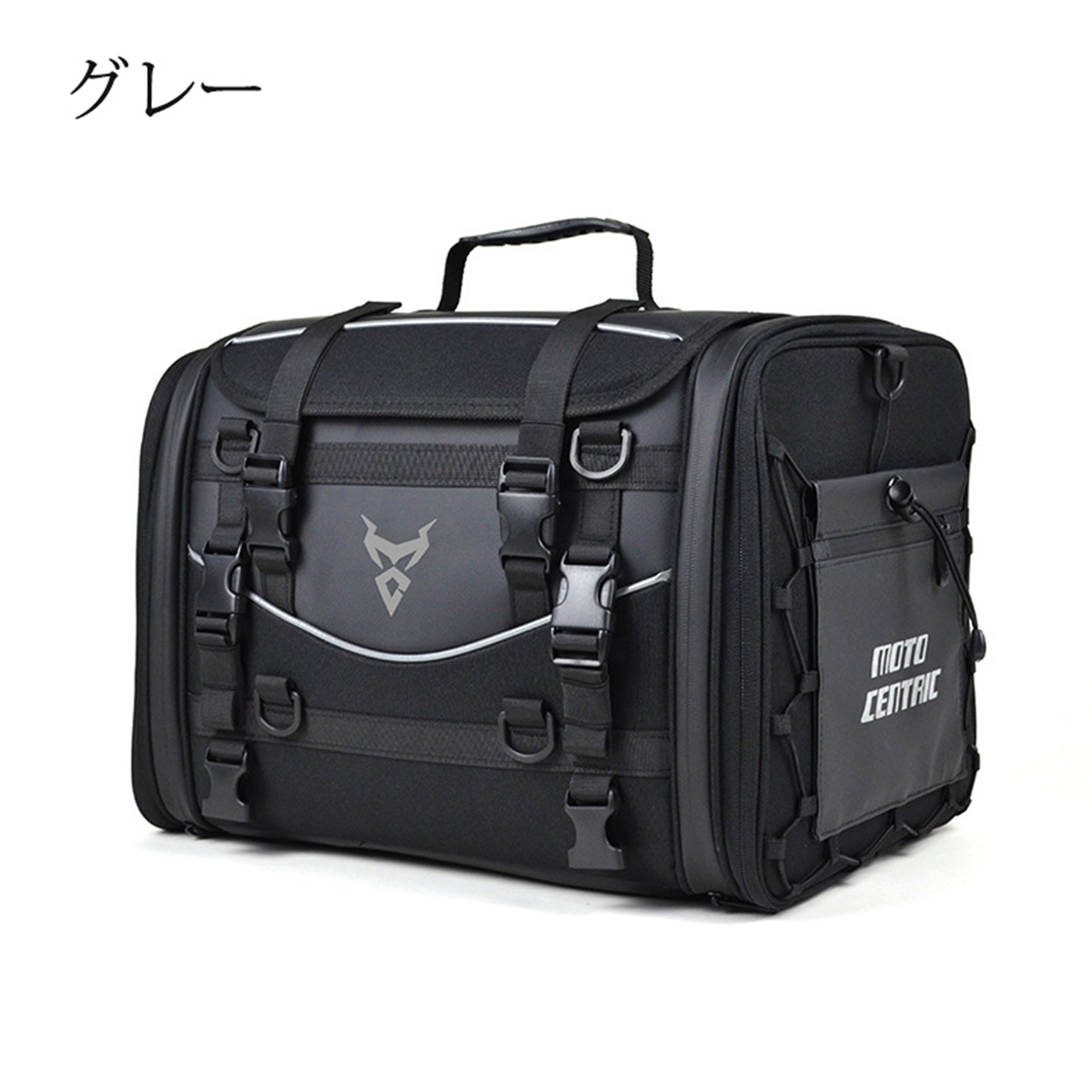 シートバッグ リアバッグ 大容量 35〜50L バイク用 オートバイ用 防水 ツーリングバッグ 汎用設計 キャンプ対応 収納力抜群 おしゃれ オートバイアクセサリー |  | 04