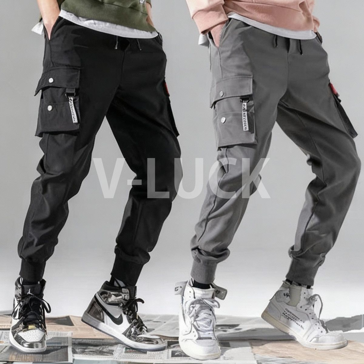 カーゴパンツ メンズ ロング丈 ワークパンツ イージーパンツ 動きやすい 作業着 普段使い 通学 高校生 学生 キャンプ アウトドア カジュアル ボトムス |  | 01