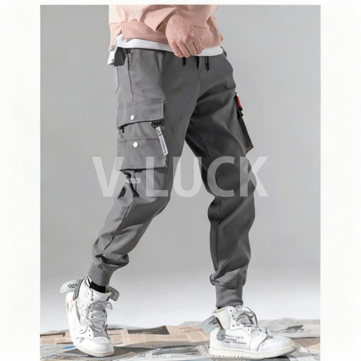 カーゴパンツ メンズ ロング丈 ワークパンツ イージーパンツ 動きやすい 作業着 普段使い 通学 高校生 学生 キャンプ アウトドア カジュアル ボトムス |  | 07