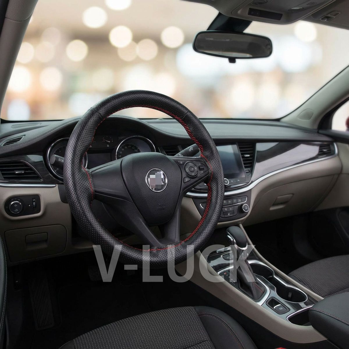 本革ハンドルカバー ステアリングカバー 手縫い編み込み 牛革 レザー 滑りにくい 握りやすい 簡単装着 軽自動車 普通車対応 内装ドレスアップ 高級感 36/38/40cm |  | 01