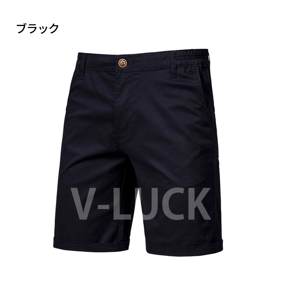 ゴルフパンツ ショートパンツ メンズ ゴルフウェア ゴルフ 練習 ラウンド 五分丈 ストレート 無地 軽量 夏用 |  | 03