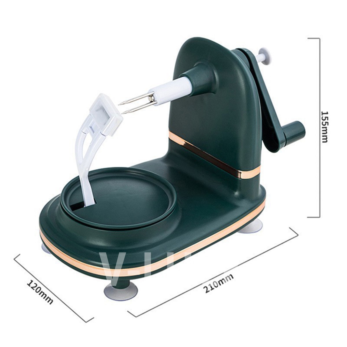 リンゴ皮むき器 手回し式 多機能 ステンレス刃 自動回転 家庭用 フルーツ対応 梨 じゃがいも対応 キッチン調理器具 |  | 08