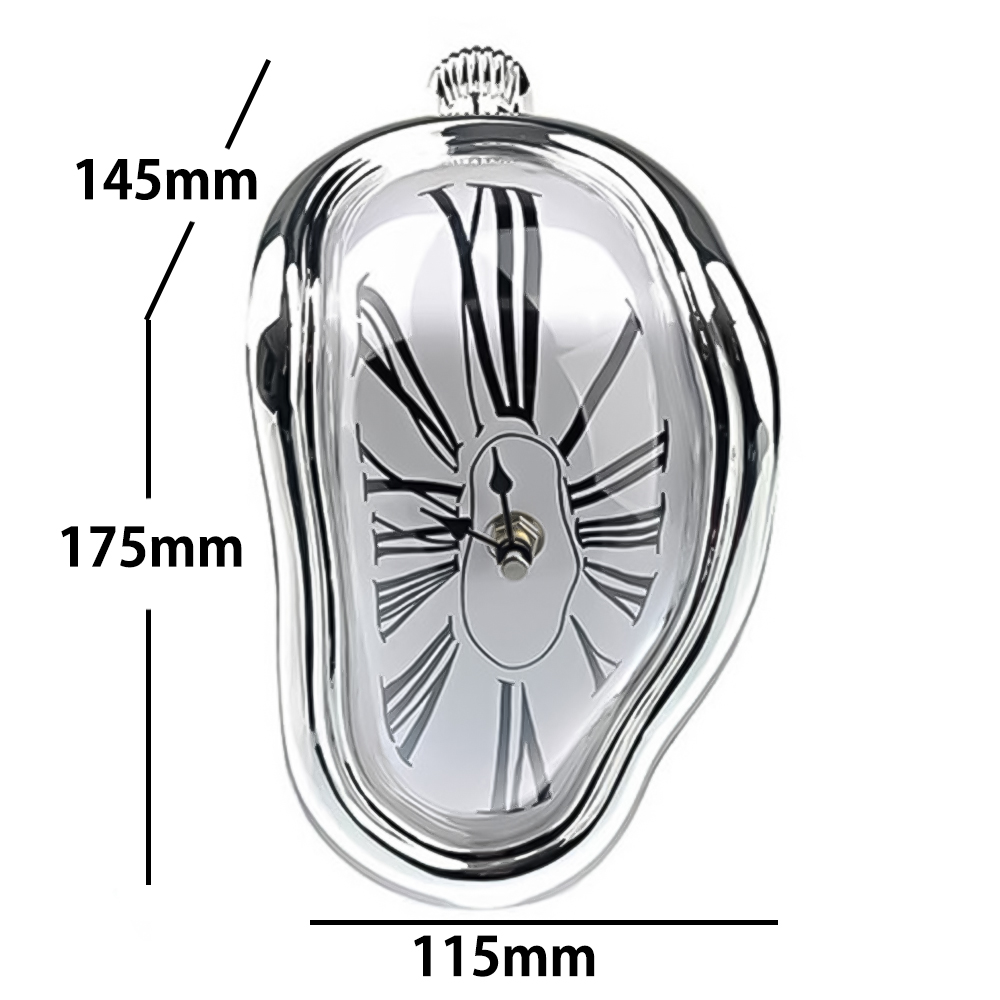 ダリの時計 メルティングクロック ダリ 時計 溶ける アナログ 置き時計 おしゃれ 時計 おもしろ プレゼント｜otegoro｜03
