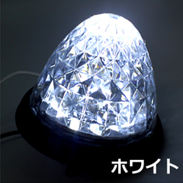 トラック サイドマーカー LED 24V 丸型 10個 セット マーカーランプ 全5色 赤 青 緑 白 アンバー ブルー レッド グリーン ホワイト  バスマーカー 車幅灯 : cla-031 : よろず屋 - 通販 - Yahoo!ショッピング