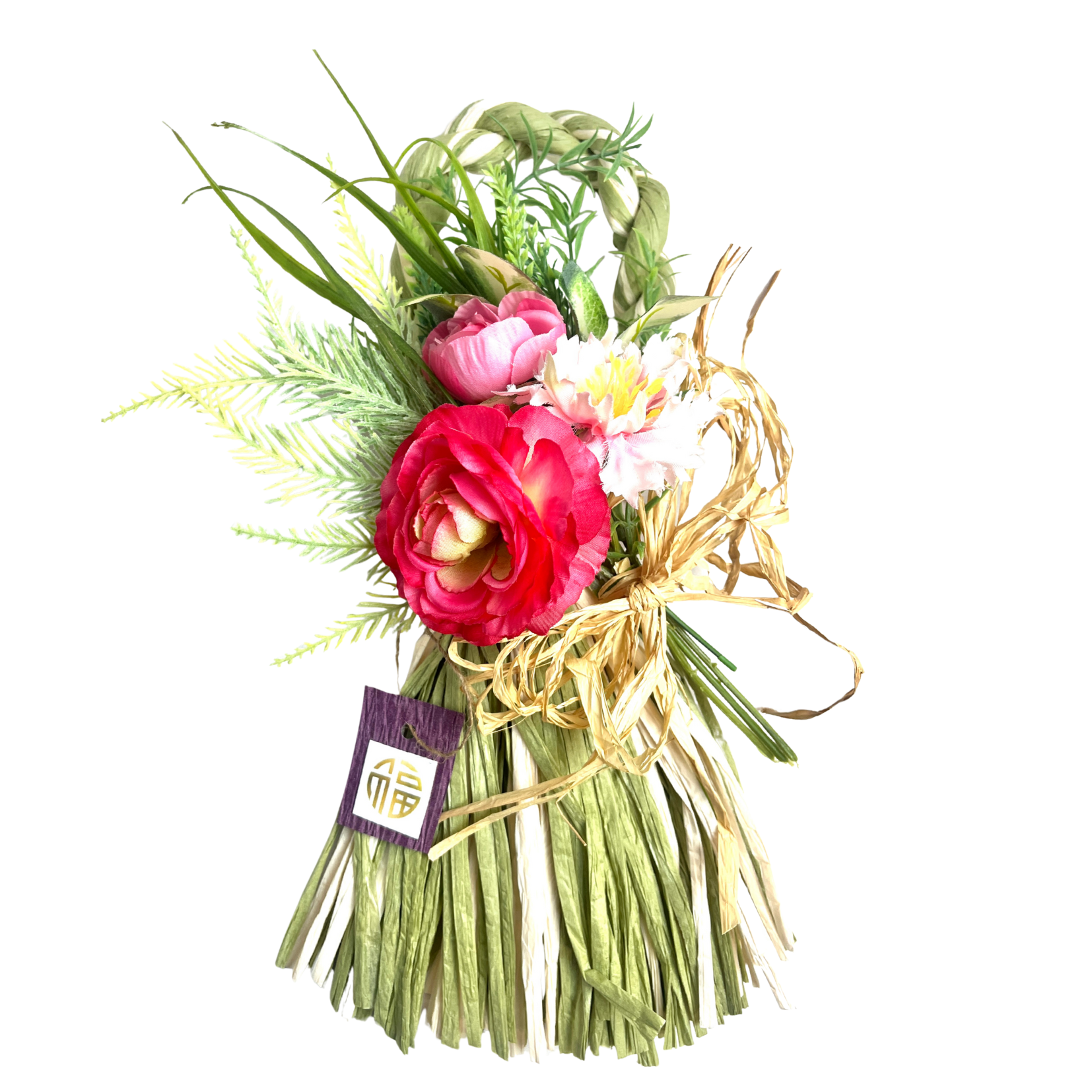 しめ縄 2026年 洋風 オシャレ 和モダン 洋風しめ縄 リース スワッグ