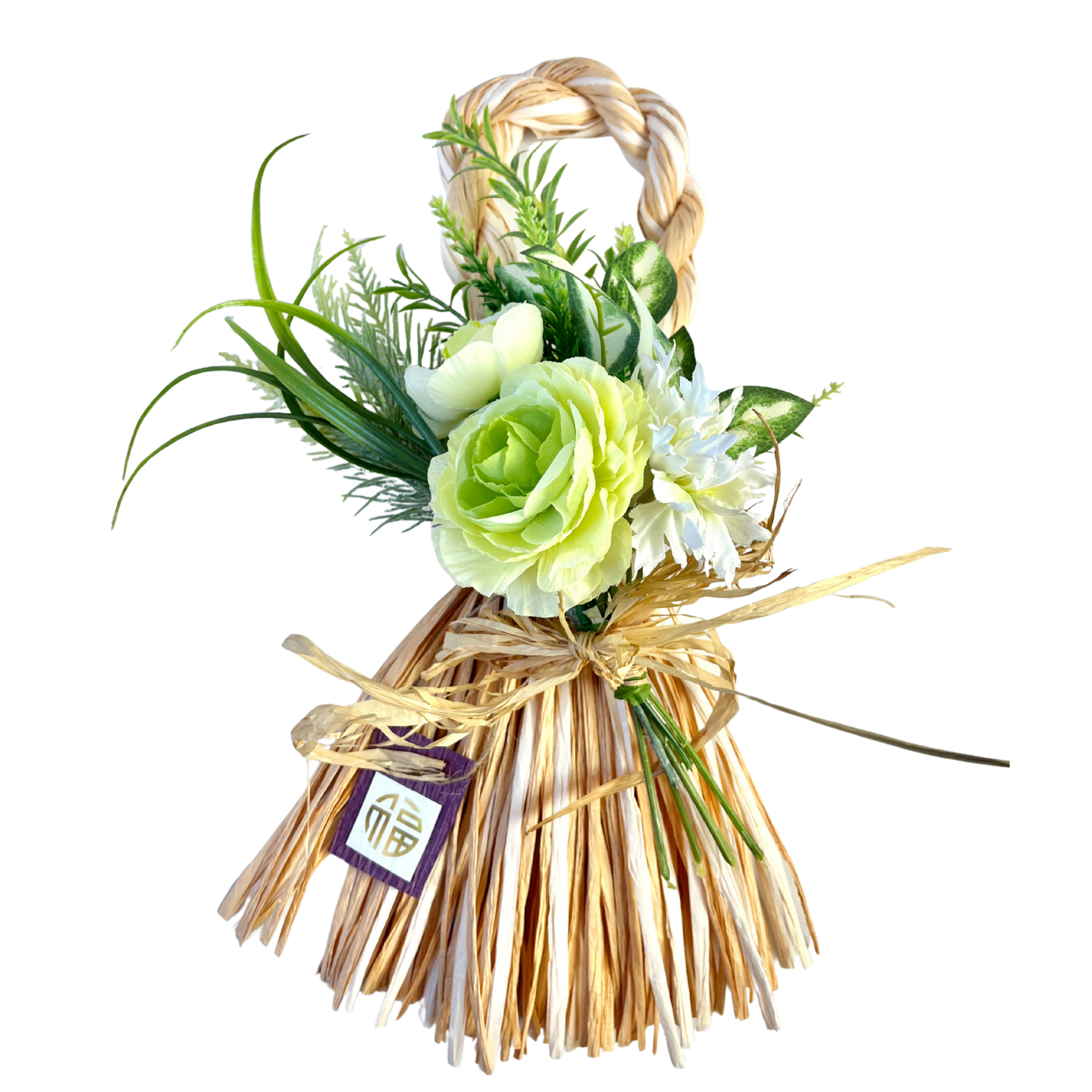 しめ縄 2026年 洋風 オシャレ 和モダン 洋風しめ縄 リース スワッグ