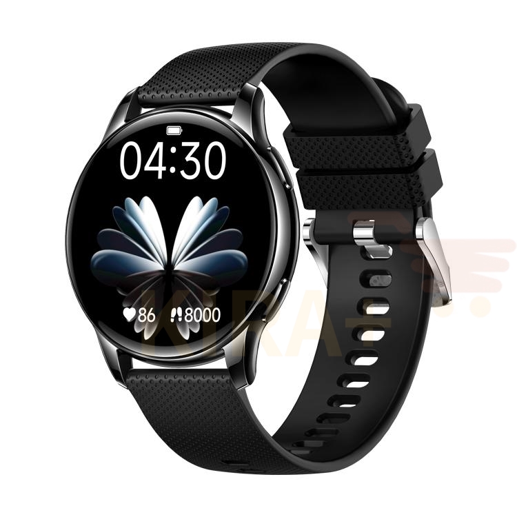 スマートウォッチ 通話機能 レディース センサー 血圧 天気予報 丸型