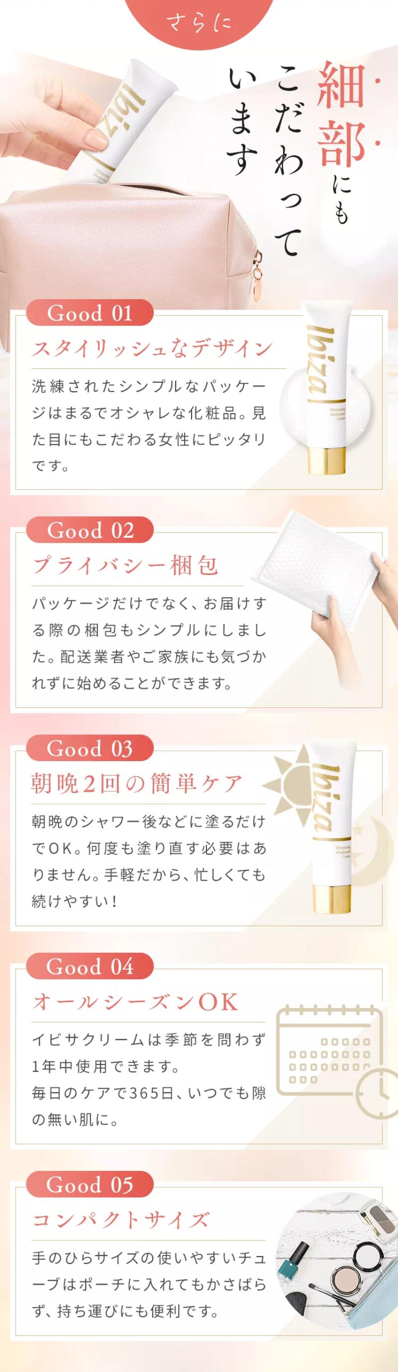 イビサクリーム 35g デリケートゾーン 黒ずみ クリーム イビサ