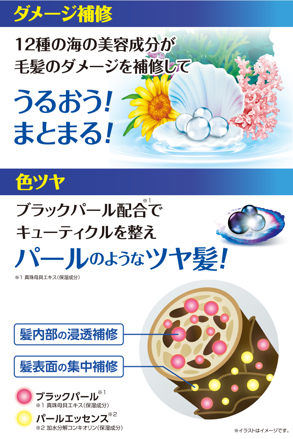 MARINE Beaute（マリンボーテ） 【公式】 グロスカラーヘアマスク 140g