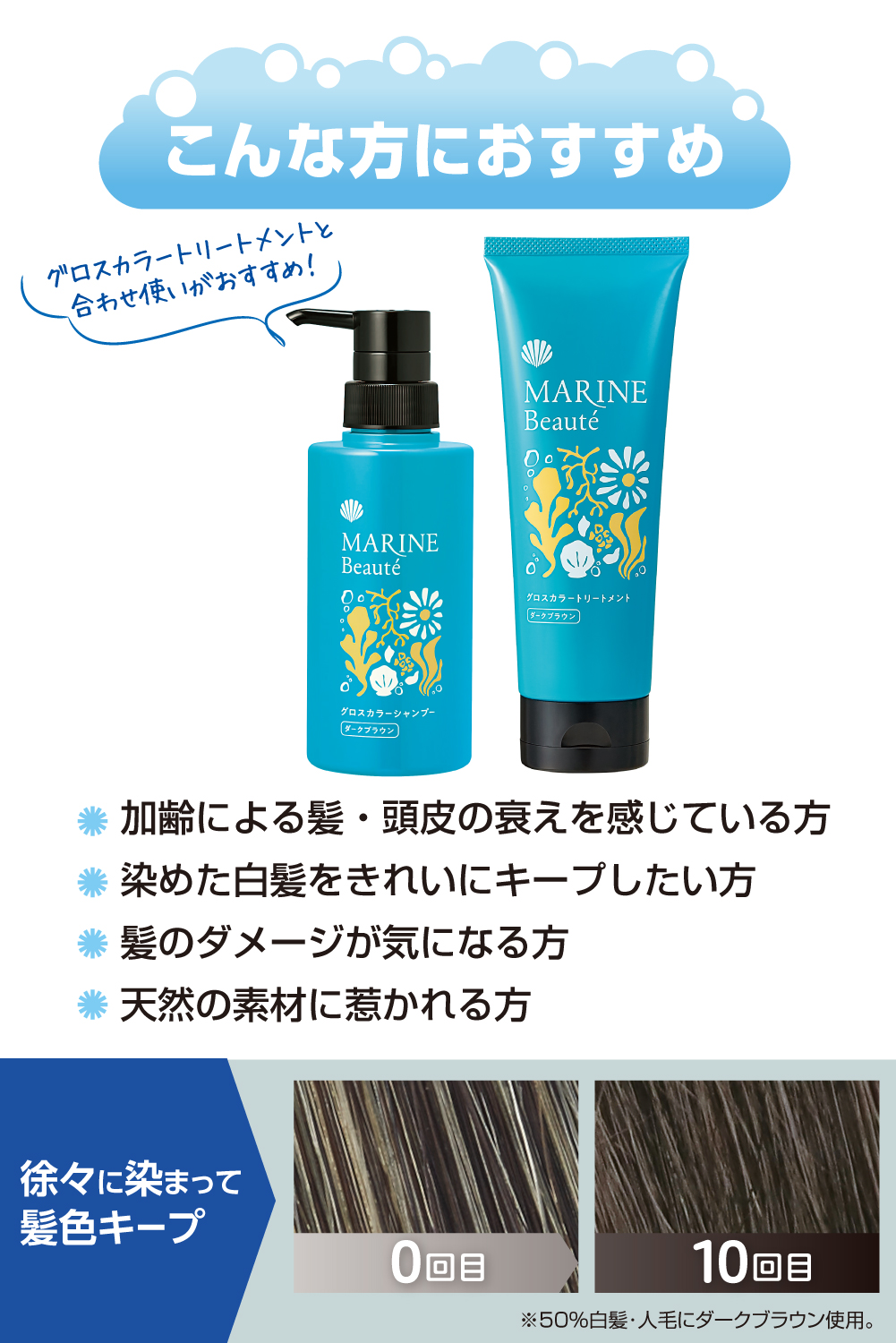 MARINE Beaute 【公式】 マリンボーテ グロスカラーシャンプー 300mL
