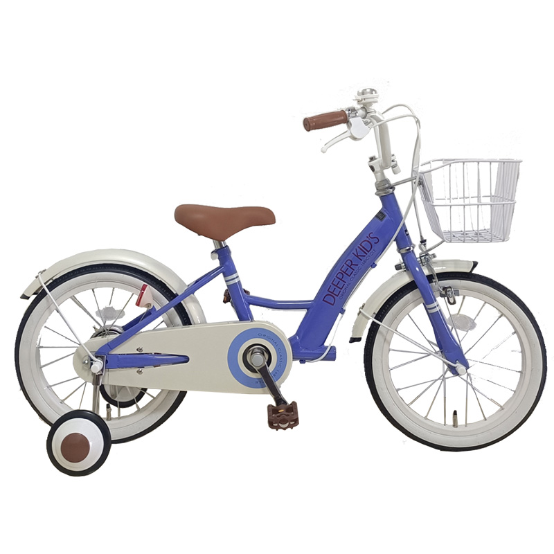 子供用 自転車 16インチ 幼児用 かご 泥除け 補助輪付き 男の子 女の子 DE-001 自転車