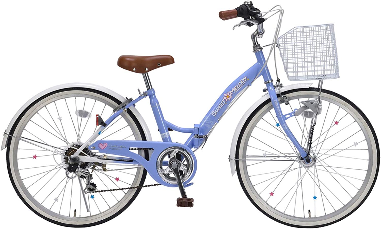 激安買い物サイト 子供用自転車 自転車 24インチ オートライト カゴ シマノ6段変速 マイパラス m-804f