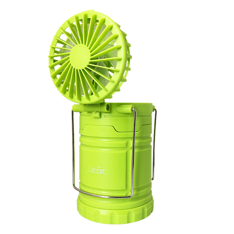 ランタン ファン付きLEDランタン 乾電池式 ハンディファン 扇風機 ラン