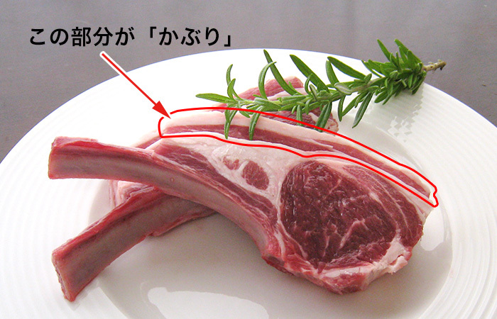 ラム肉 カブリ