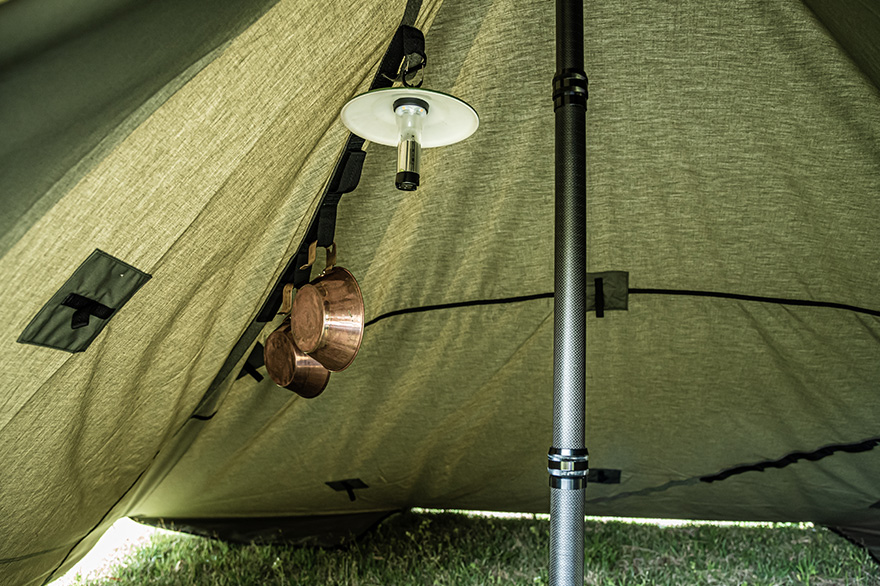 Bush craft タープ テント 3x3 バックパック キャンプ