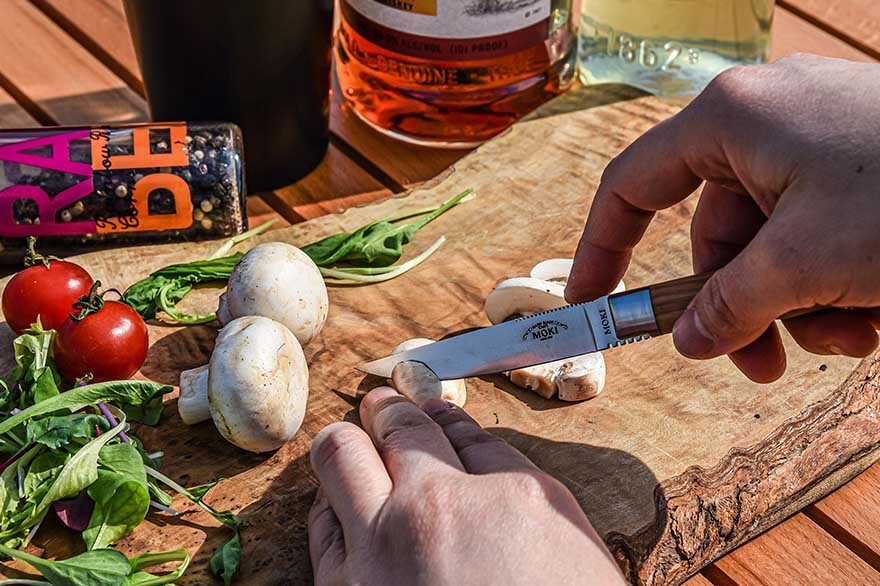 アウトドア ナイフ サバイバル 調理 料理 mokiknife モキナイフ